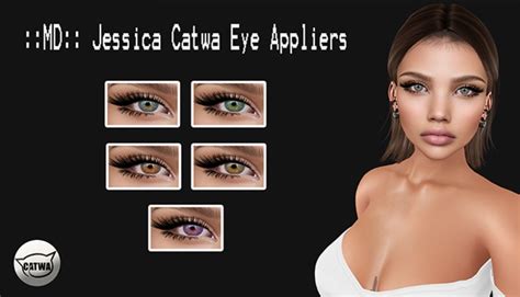 Second Life Marketplace Md Jessica Catwa Eye Appliers