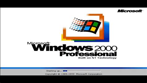 Windows 2000 Startup And Shutdown Sounds In Simulator Windows 7 Youtube
