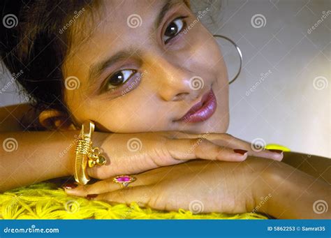 The Woman Stock Image Image Of India Portrait Asia