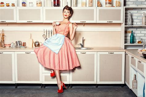 Woman In The Kitchen Stock Photo Download Image Now Istock