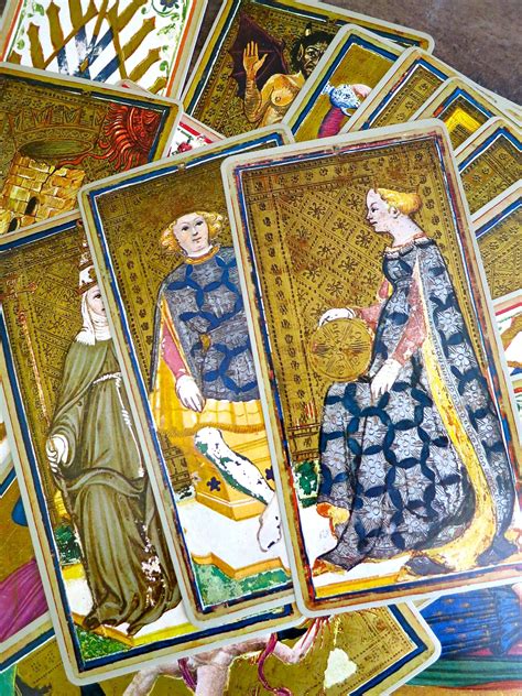 Tarot Cards Deck Visconti Sforza Tarocchi Deck Fifteenth Century