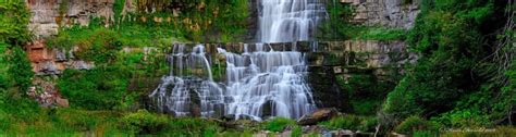 Waterfall Stream Rocks Landscape Wallpaper Coolwallpapersme