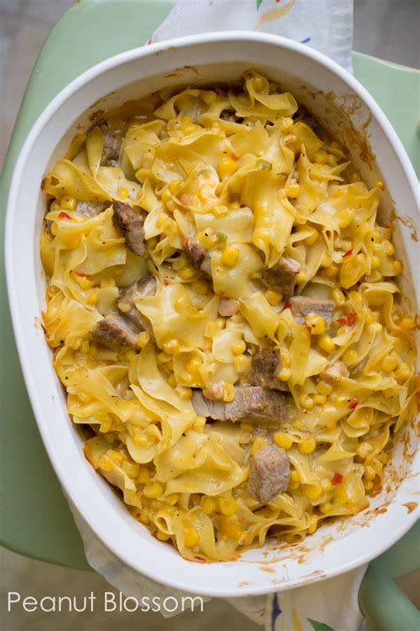 · this is my mom's pork noodle casserole. Got leftover pork? You need this rich Saucy Pork and ...