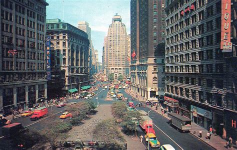 Apartment hunting can be overwhelming, but we realized that finding a new home isn't about looking at every apartment listing. Herald Square in the 1950s and today | Ephemeral New York