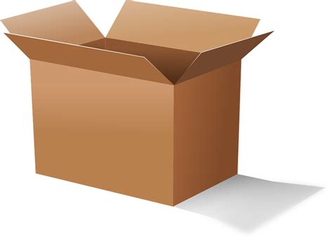 Cardboard Box Transparent Background