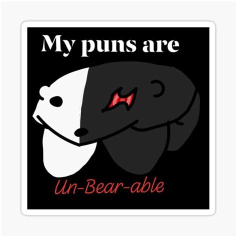 Memey Monokuma Sticker For Sale By Valentinestudio Redbubble