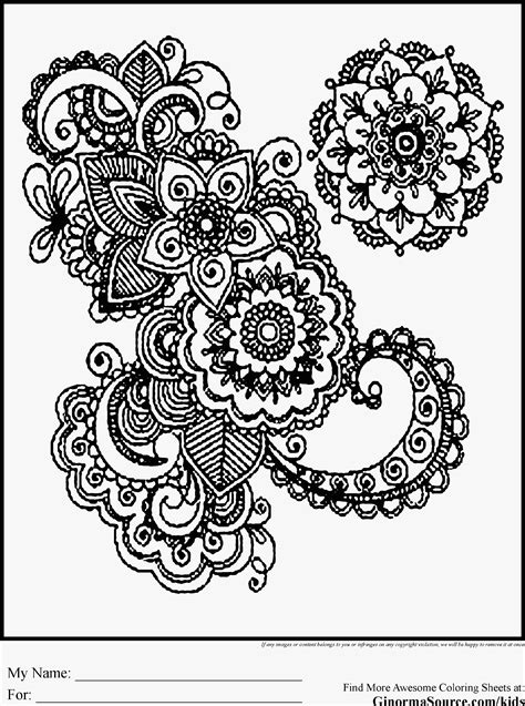 To print the image online, hover over it, then click on the printer icon that appears in the upper right corner. Printable Coloring Pages For Adults Abstract - Coloring Home