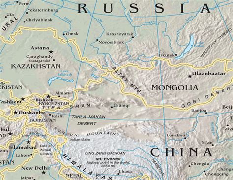 Kazakhstan Geography