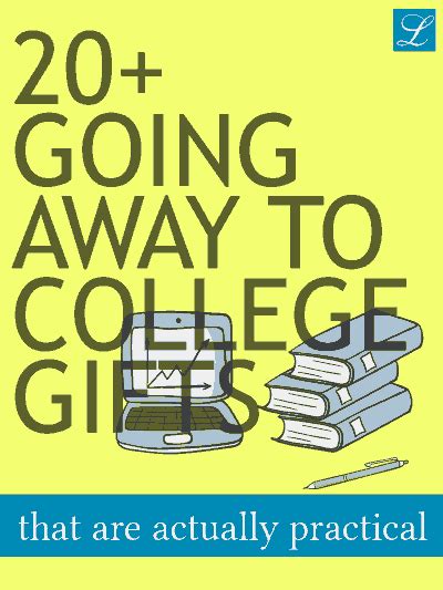 Away to college gift guides. 20 Off To College Gifts: Ideas For Guys & Girls