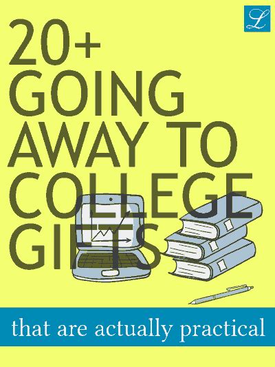 As for best going away gifts for your boyfriend, a cookbook to put his cooking skills to the test will be just what he needs. 20 Off To College Gifts: Ideas For Guys & Girls