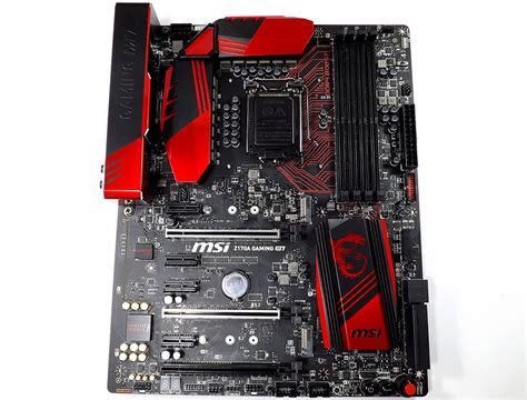 Msi Z170a Gaming M7 Intel Lga 1151 Review The Board Layout