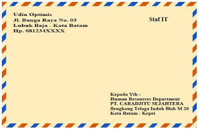 Penulisan Alamat Di Amplop Coklat – kabarmedia.github.io