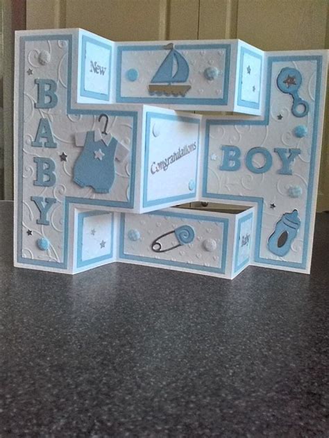 Baby Boy Card Baby Boy Cards Handmade Baby Boy Cards Baby Cards