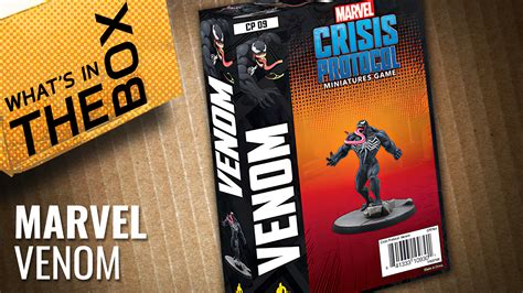 Unboxing Marvel Crisis Protocol Venom Ontabletop Home Of Beasts