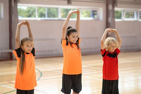 355 Kids Exercising Gym Stretching Stock Photos Free And Royalty Free