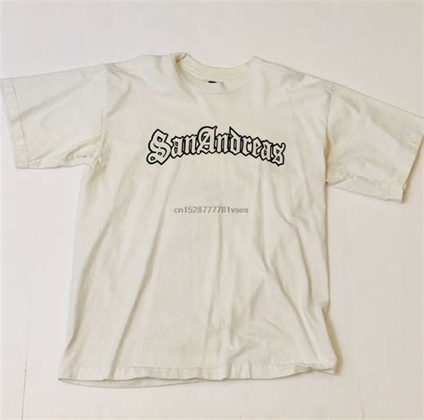 Grand Theft Auto T Shirt San Andreas Size Large Fashion Men T Shirt