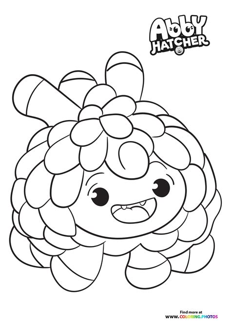 Abby Hatcher And Bozzly Coloring Pages For Kids Elmo