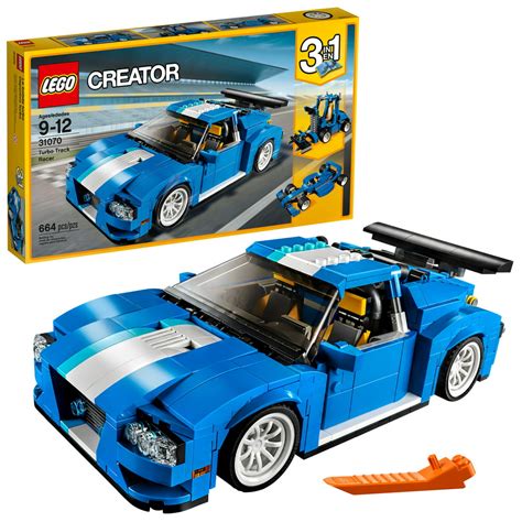 Lego Creator Turbo Track Racer 31070 Building Set 664 Pieces