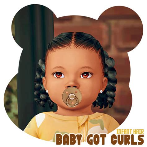 Baby Got Curls Infant Hair Sims 4 Update