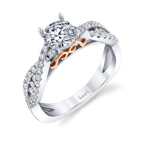 Husars House Of Fine Diamonds 14kt White And Rose Gold Infinity