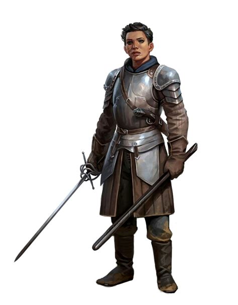 Female Human Two Weapon Fighter Pathfinder Pfrpg Dnd Dandd D20 Fantasy