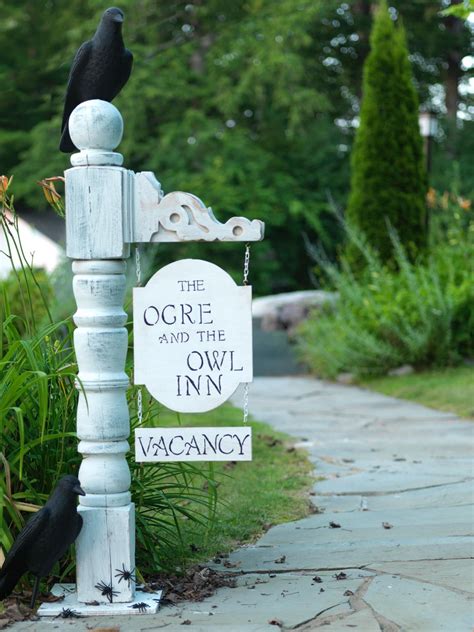 This can be accomplished very inexpensively too.you can buy most. 25 Spooky and Stylish Pieces of Halloween DIY Outdoor Decor!