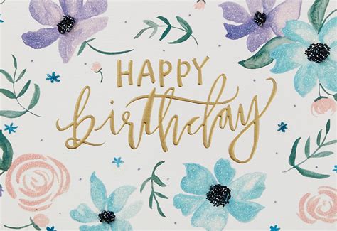 Check spelling or type a new query. Lovely You Painted Flowers Birthday Card - Greeting Cards - Hallmark