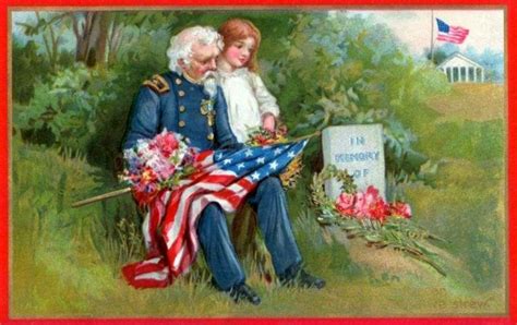 20 Vintage Memorial Day Postcards Click Americana