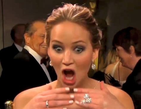 Jennifer Lawrence Vs Jack Nicholson From Jennifer Lawrence S Outrageous Quotes E News