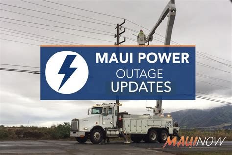 Maui Electric Power Outage
