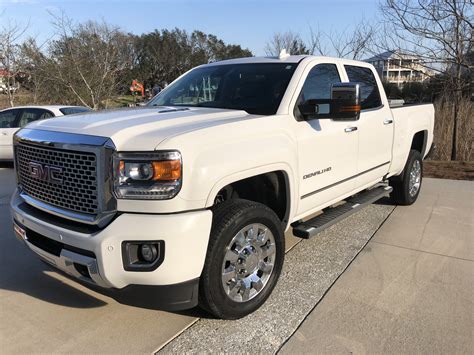 2016 GMC 2500 Denali Duramax Diesel White - The Hull Truth - Boating