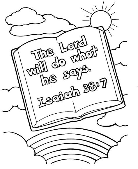 God Keeps His Promises Coloring Page Bible Verse Coloring Page Bible