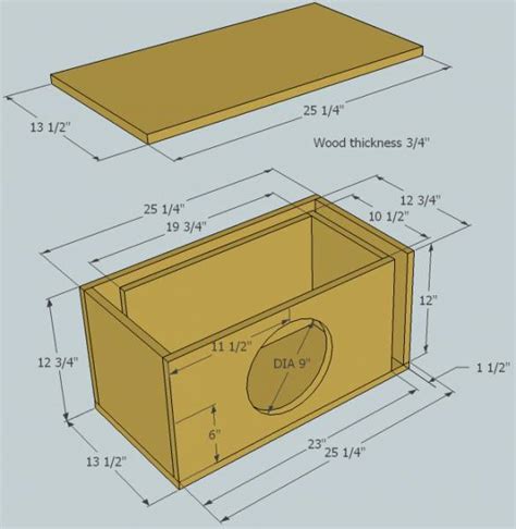 Inch Subwoofer Box Plans Hot Sex Picture