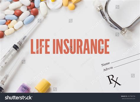 Life Insurance Written On White Background Stock Photo ...