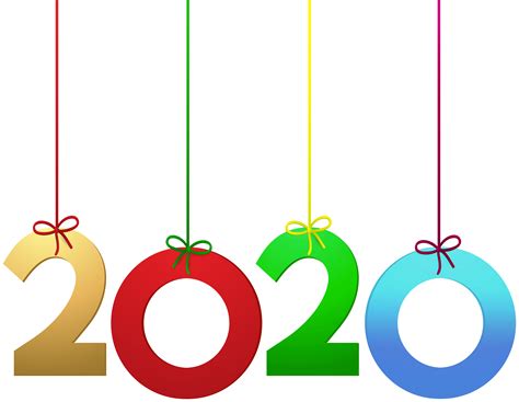 2020 Hanging Decoration Png Clip Art Image Gallery Yopriceville