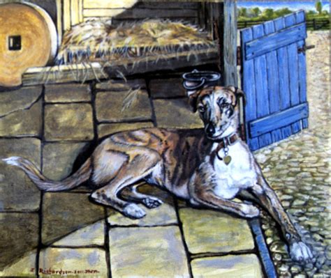 The Kennel Painting By James Richardson Fine Art America