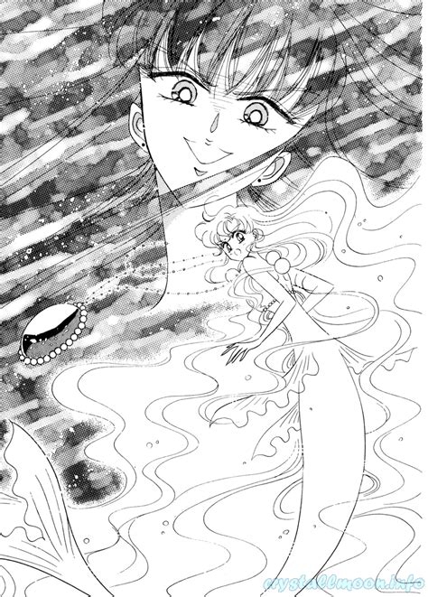 Art From Mermaid Panic Series By Manga Artist And Sailor Moon Creator Naoko Takeuchi Sailor