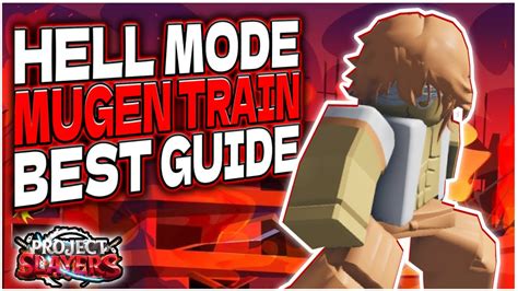 Best Hell Mode Mugen Train Guide Project Slayers Youtube