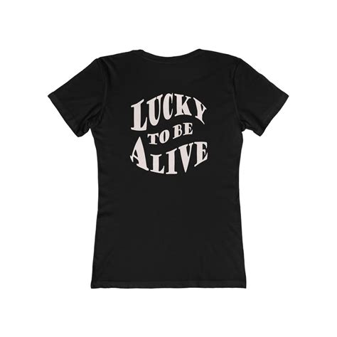 Lucky To Be Alive Dice Shirt Tattoo Dice Shirt Etsy
