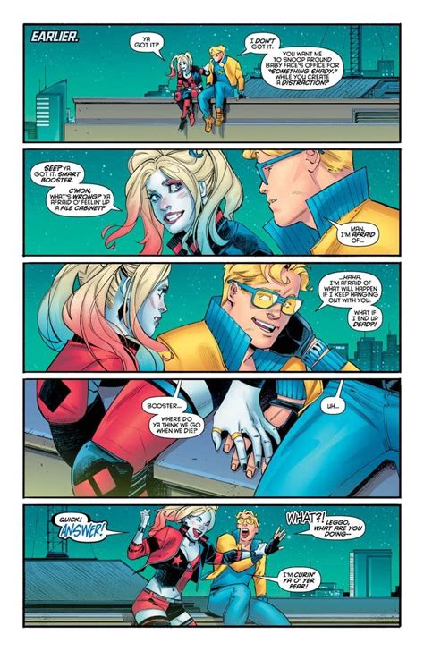 Was Heroes In Crisis About Harley Quinn Falling For Booster Gold