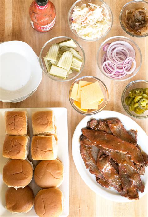 DIY Brisket Slider Bar | Pig of the Month BBQ