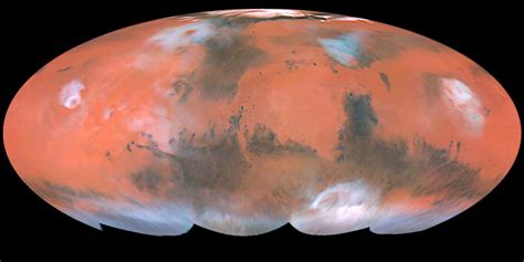Mars and earth have approximately the same landmass. NSSDCA Photo Gallery: Mars