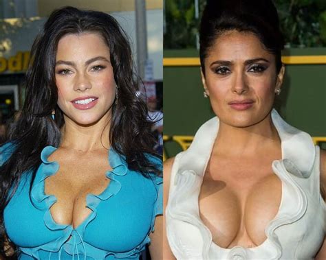Who Has Better Tits Sofia Vergara Vs Salma Hayek Celebbattles