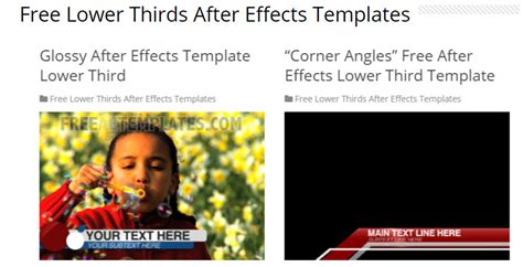 Sites to Download Free Lower Third Templates (5 Top Picks) - Make a
