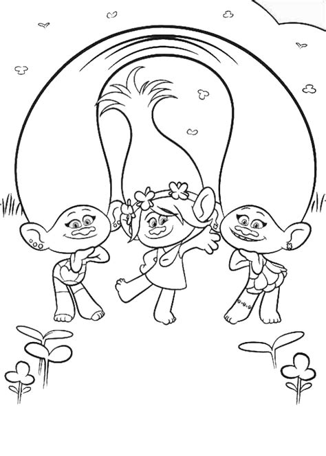 Trolls Coloring Pages And Printable Activity Sheets And A Movie Review
