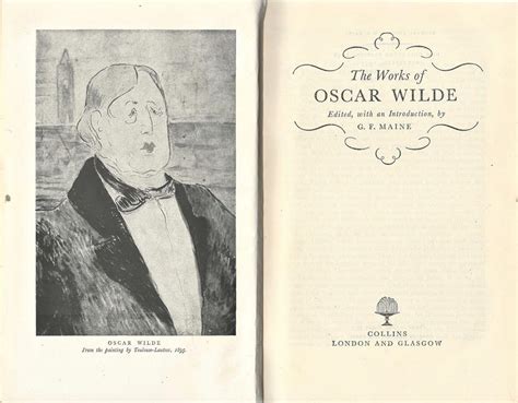 The Works Of Oscar Wilde Maine G Libro Usato Collins Ibs