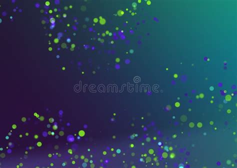 Abstract Simple Background With Green Blue Glitter Stock Illustration