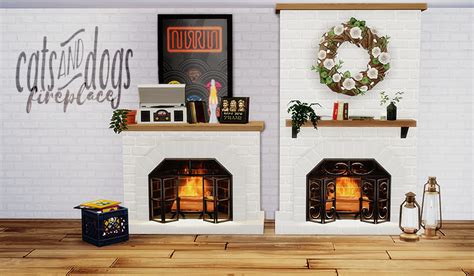 Sims 4 Fireplace Wall Fireplace World