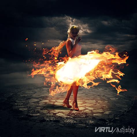 Fire Dancer On Behance