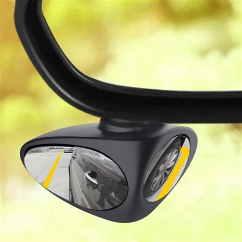 Car Blind Spot Mirror Wide Angle Rearview Mirror Convex Rotation Mirror For Parking Security Car